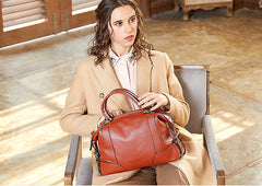 Sophisticated Designer Inspired Large Capacity Shoulder Crossbody Bag from 100% Real Leather