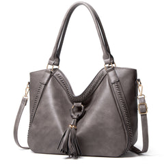 Stunning Beautiful Designer Inspired Tote Shoulder Bag from High Quality Leather with Detachable Strap