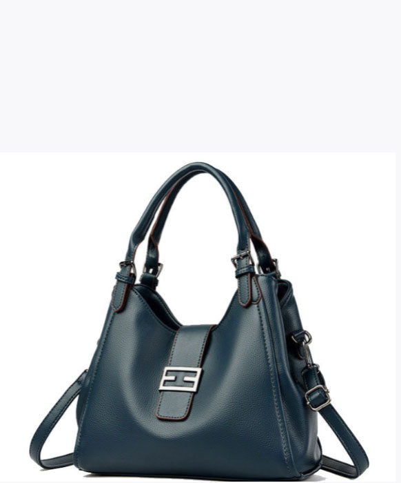 Casual Leather Flap Shoulder Crossbody Bag