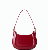 Elegant Fashionable Designer Inspired Shoulder Bag from Real Leather with Detachable Strap