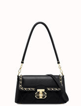 Luxury from Real Leather Diamond Stitched Crossbody Bag for Special Occasions.