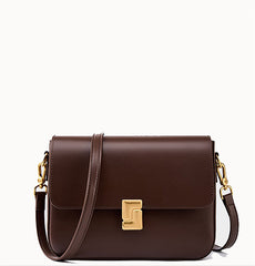 Adorable Classic Designer Inspired Crossbody Shoulder Bag from Real Leather for Fashion Forward Girls