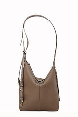 Leather Multi-Way Wear Backpack Crossbody Bag