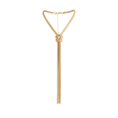 Charming Twisted Knot Choker Necklace for Fashion Forward Girls