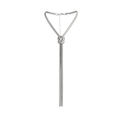 Charming Twisted Knot Choker Necklace for Fashion Forward Girls