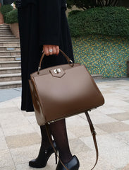 The Milan Grace Turn-Lock Bag