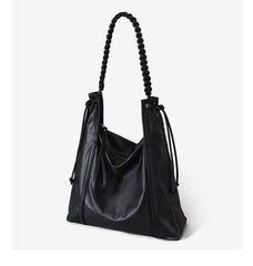 Elegant Large Capacity Leather Shoulder Hobo Bag – Stylish & Versatile Everyday Accessory
