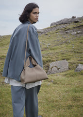 Gorgeous Unique Designer Inspired Crossbody Shoulder Bag from 100% Real Leather with Detachable Strap
