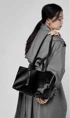 Sophisticated Large Capacity Top Handle Shoulder Bag for Your Work and Everyday Life