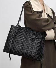 Gorgeous Luxury Looking Designer Inspired Tote Bag from 100% Real Genuine Embossed Leather