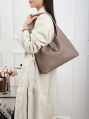 Elegant Sophisticated Luxury Looking Designer Inspired Hobo Shoulder Bag from 100% Leather