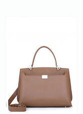 Classic Leather Large Capacity Satchel Crossbody Bag