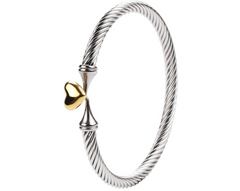 The Amore Cable Heart Bracelet