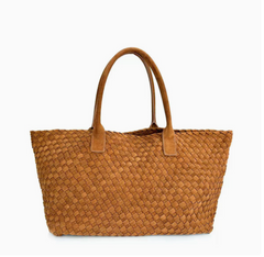 The Artisan Suede Basket Tote