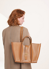 Gorgeous Luxury Looking Designer Inspired Tote Crossbody Bag from 100% Real Leather for Stylish Girls