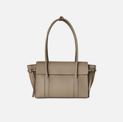 High Eng Leather Shoulder Tote Bag