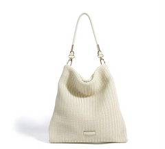 The Ivory Coast Knit Shoulder Hobo