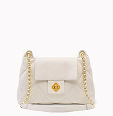 Small Stitched Leather Crossbody Shoulder Bag