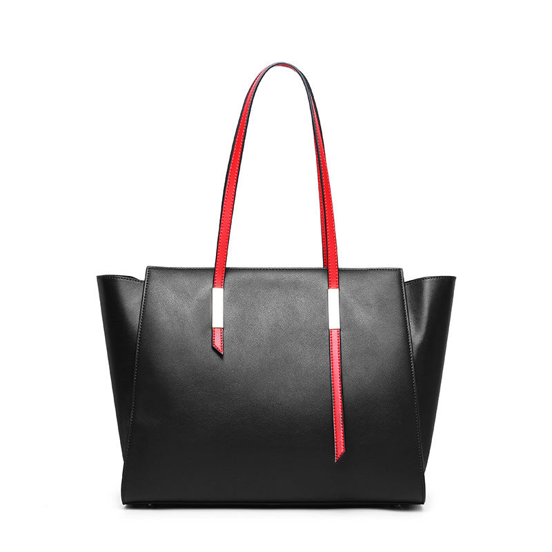 Elegant Fashionable Designer Inspired Large-capacity Tote Shoulder Bag from Real High Quality Leather