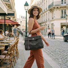 The Metropolitan Suede Handbag