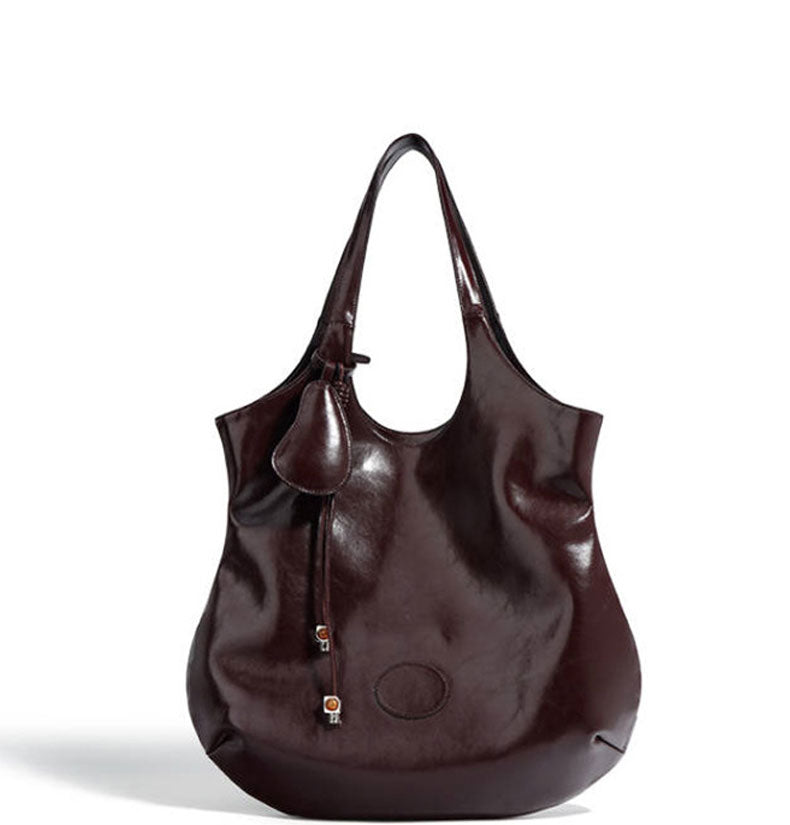 Alluring Luxury Looking Designer Inspired Tote Shoulder Bag from Real Leather for Fashion Forwarded Girls