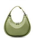 Elegant Stylish Designer Inspired Woven Hobo Bag for Women from Real High Quality Leather