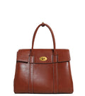 Elegant Luxury Looking Designer Inspired Satchel Shoulder Bag from 100% Real Cowhide Leather