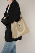 Elegant Fashionable Designer Inspired Hobo Crossbody Bag from 100% Real Leather with Adjustable Strap