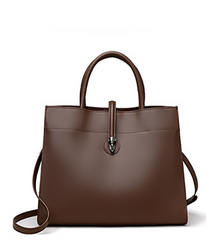Elegant Adorable Designer Inspired Large Capacity Shoulder Crossbody Bag from 100% Real Leather