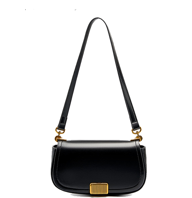 Elegant Small Crossbody Bag from Real Leather