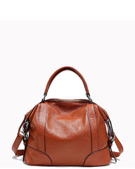 Sophisticated Designer Inspired Large Capacity Shoulder Crossbody Bag from 100% Real Leather