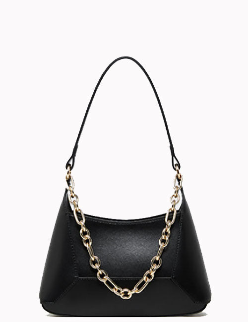 Midnight Luxe Chain Shoulder Bag