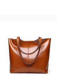 Glamorous Designer Inspired Tote Bag from Real Leather High Quality Leather for Stylish Women