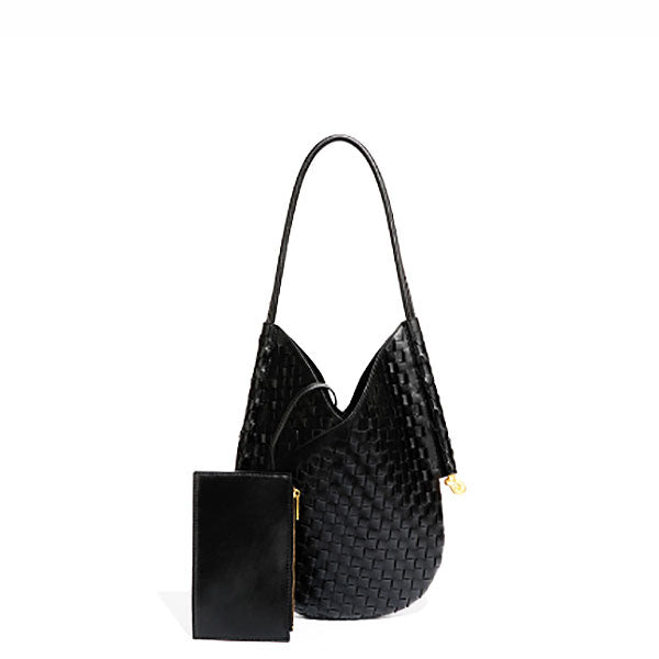 The Valencia Woven Shoulder Bag