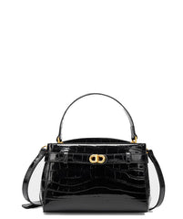 Ava Noir Satchel Bag