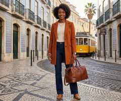 The Retro Siena Leather Satchel