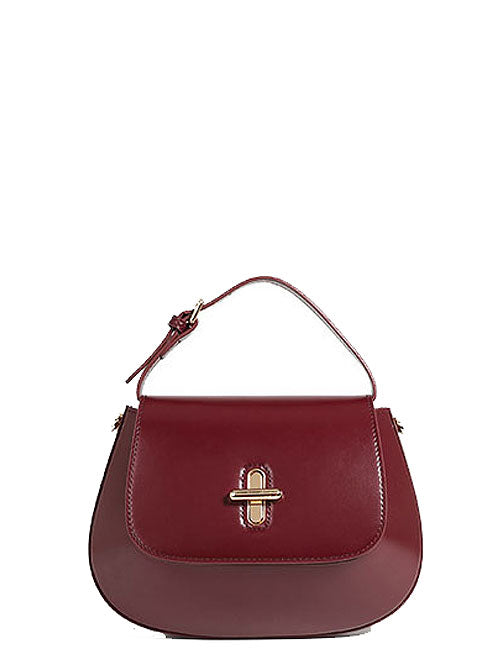 Luxury Designer-Inspired Leather Satchel – Versatile Crossbody Bag with Detachable Strap