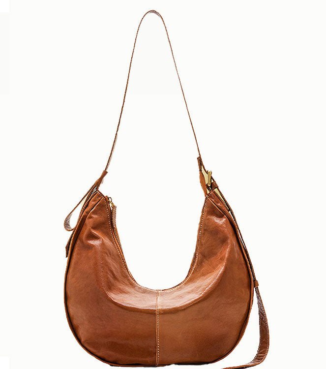 High-End Hobo Shoulder Bag from High Quality Leather for Everyday Use