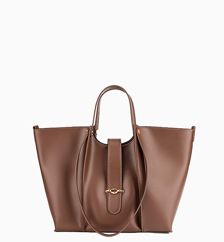 Gorgeous Luxury Looking Designer Inspired Tote Crossbody Bag from 100% Real Leather for Stylish Girls