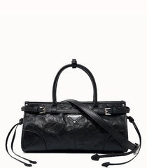 Trendy Casual Designer Inspired Satchel Crossbody Bag from Real Leather for Fashionable Girls