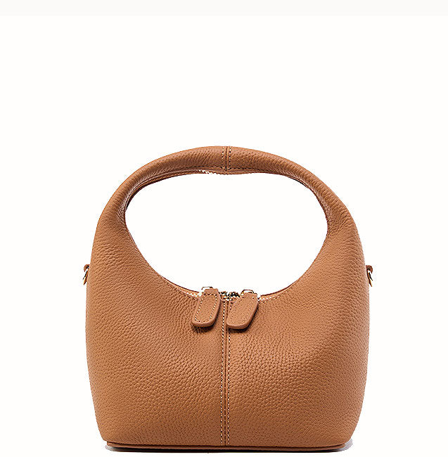 Adorable Uniquely Designed New 2025 Trend Crossbody Bag from Real Leather for Fashionable Girls