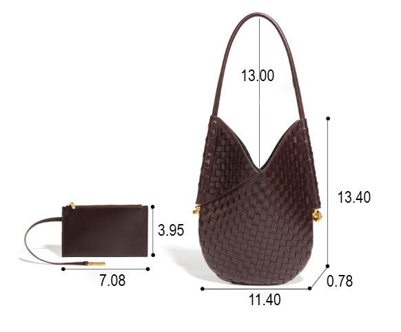 The Valencia Woven Shoulder Bag