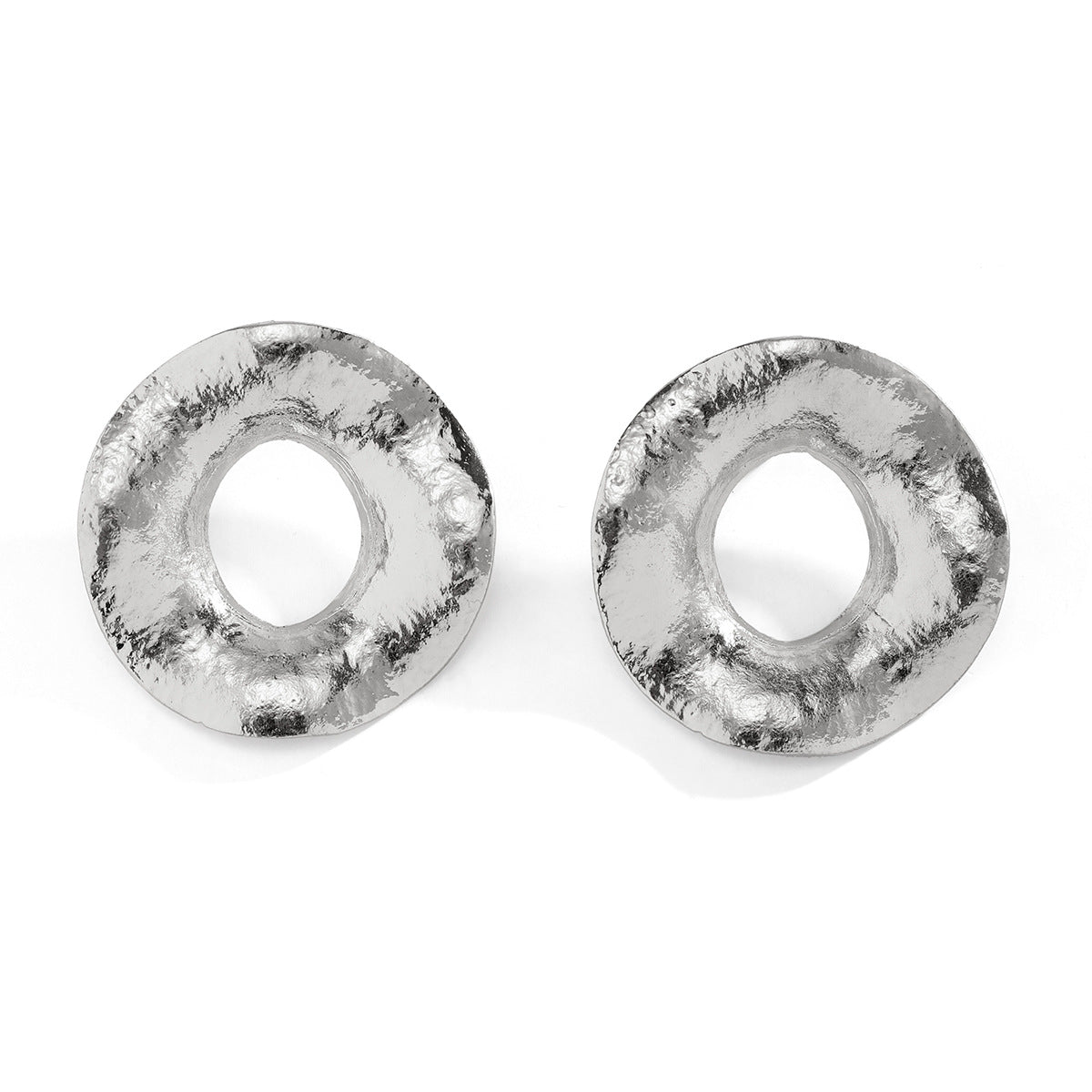 Everyday To Go Large Circle Stud Earrings