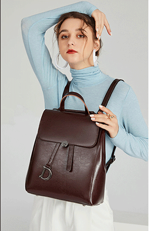 Luxury Top Quality Leather Backpack – Designer-Inspired, Chic & Versatile