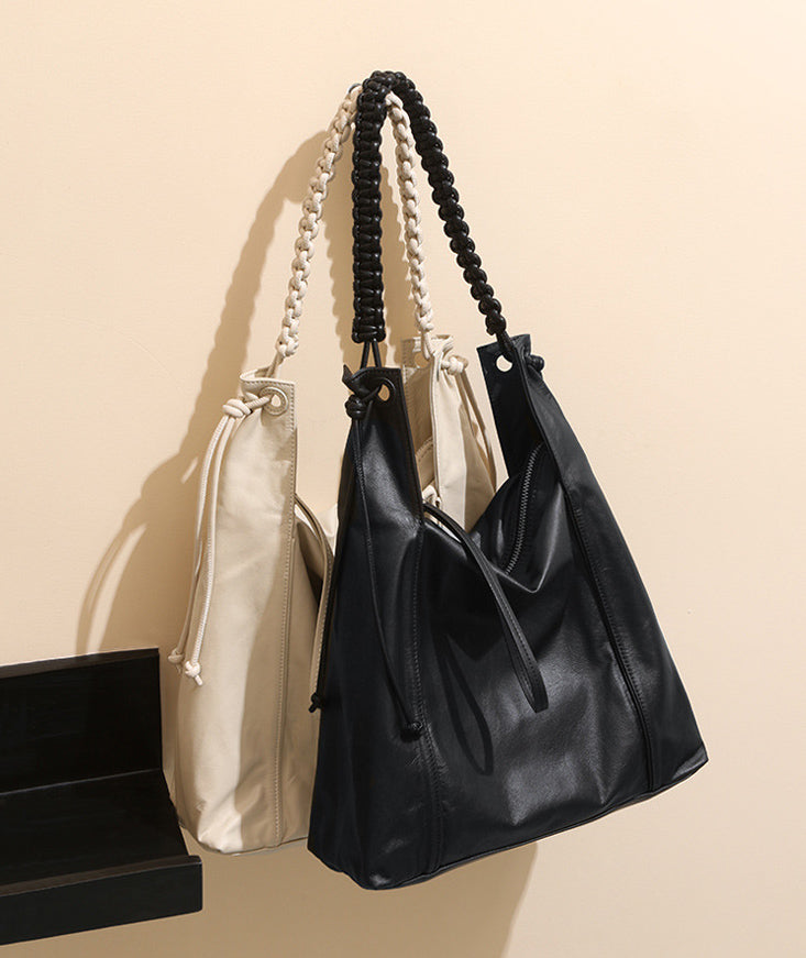 Elegant Large Capacity Leather Shoulder Hobo Bag – Stylish & Versatile Everyday Accessory