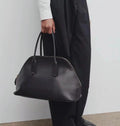 Classic Sophisticated Designer Inspired Satchel Shoulder Bag from Real Leather