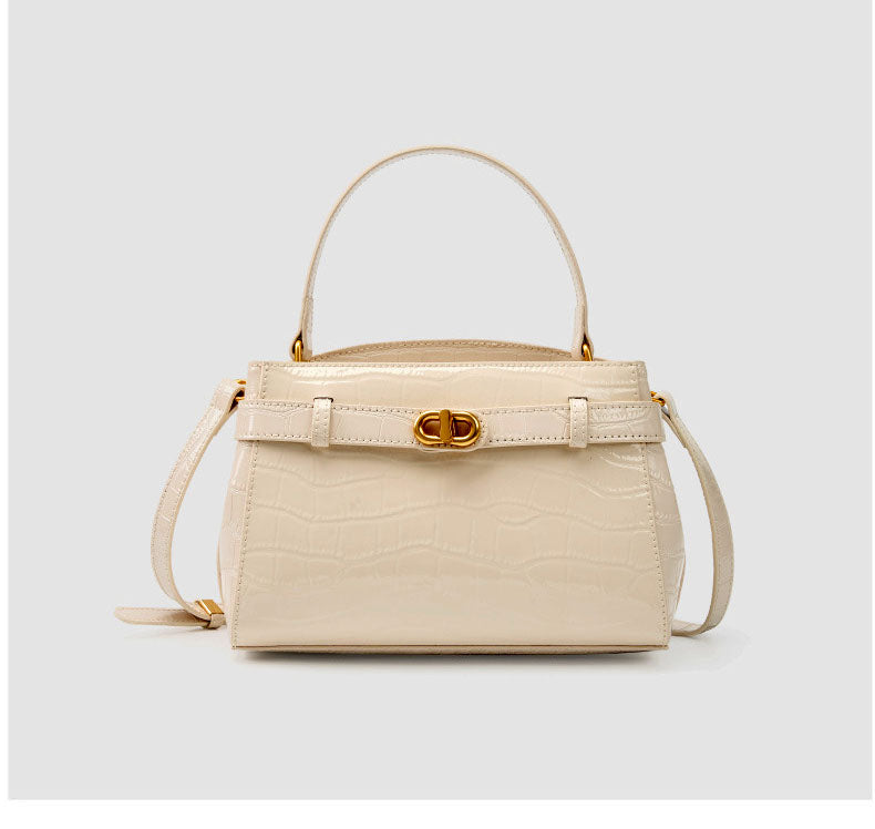 Ava Noir Satchel Bag