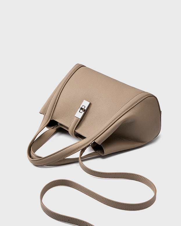 Elegant Alluring Designer Inspired Two Way Style Shoulder Crossbody Bag from Real Leather for Fashionable Girls