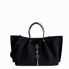 The Siena Suede Carryall Tote