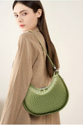 Elegant Stylish Designer Inspired Woven Hobo Bag for Women from Real High Quality Leather